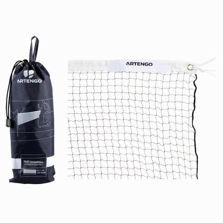 Competition Badminton Net - Brown