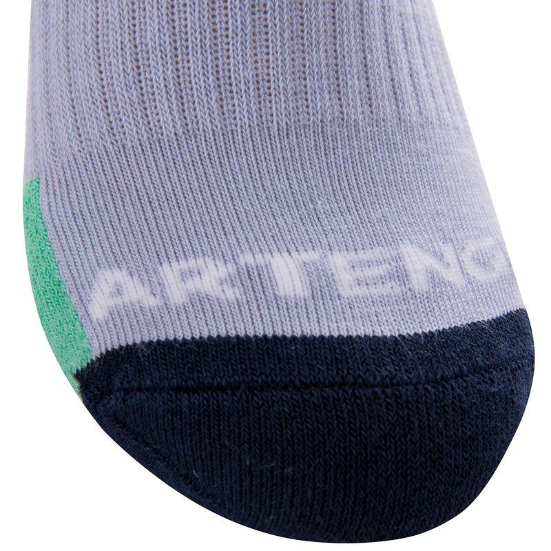 CHAUSSETTES DE SPORT MID JUNIOR RS800 GRIS LOT DE 3