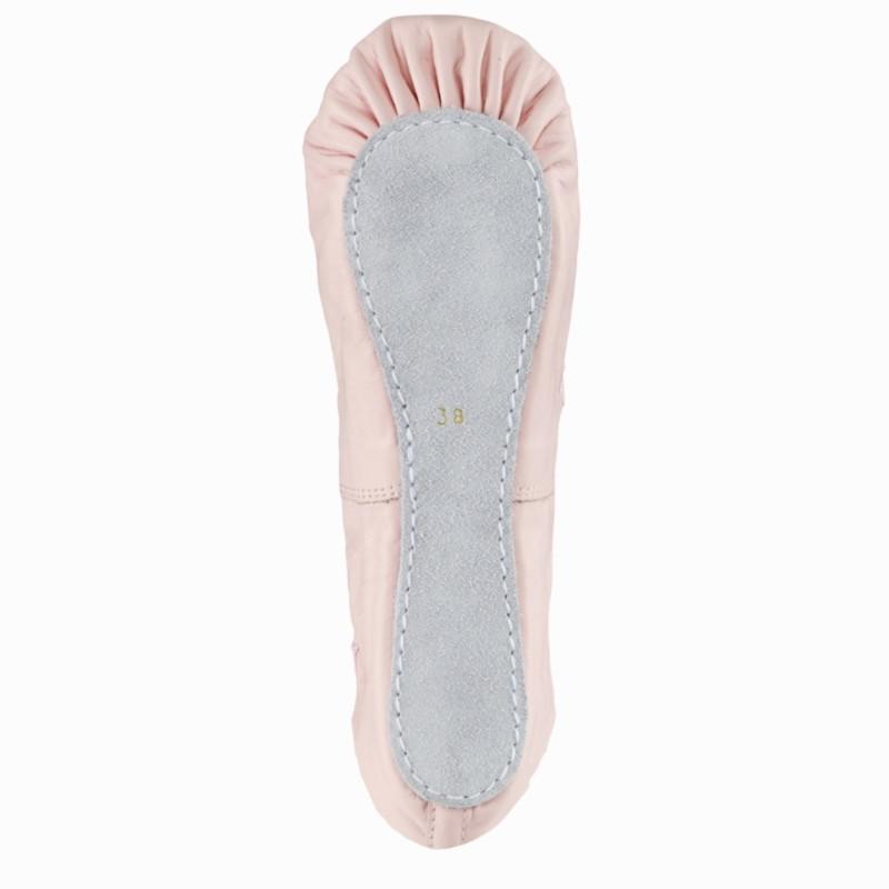 Leather Demi Pointe Shoes - Pink