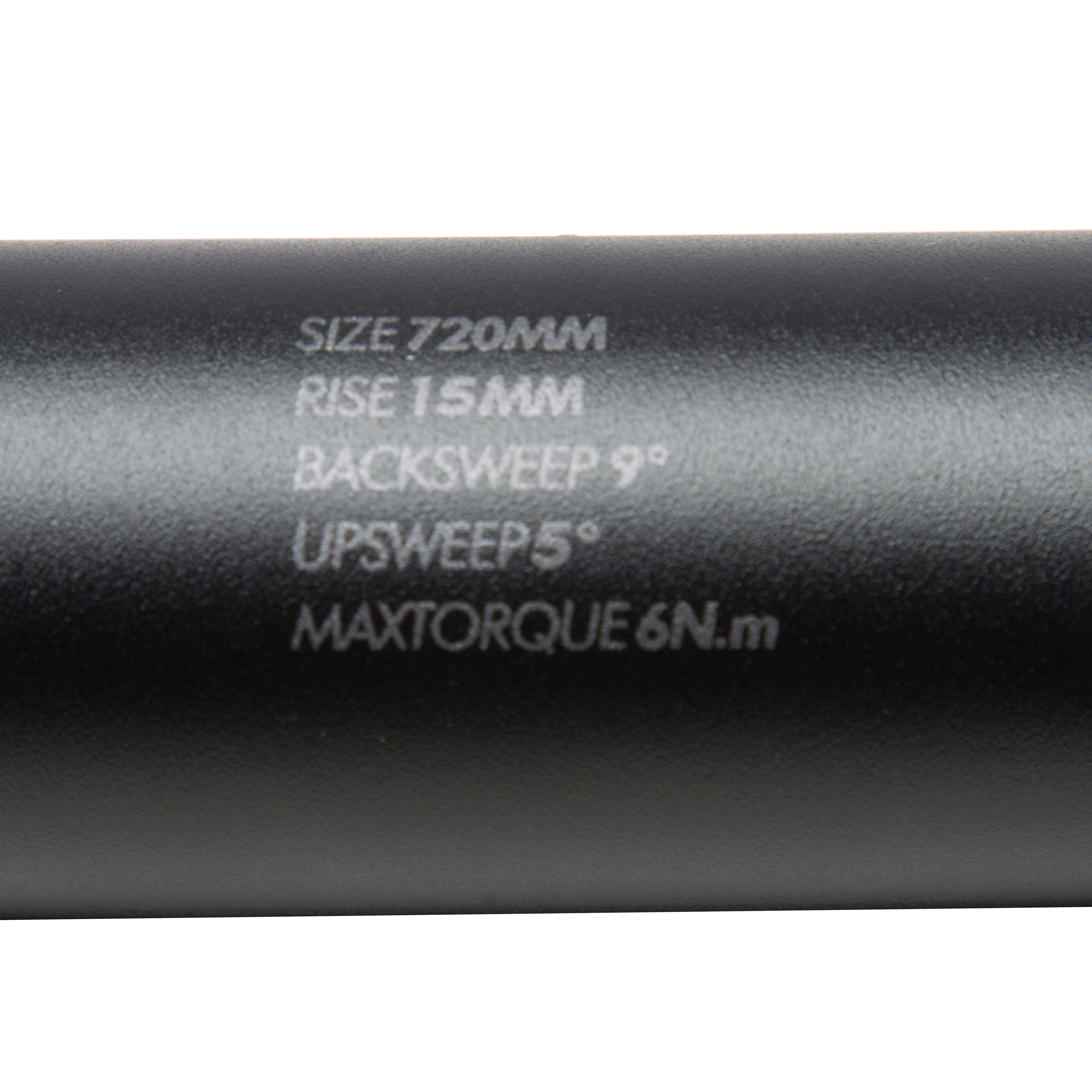 Raised Oversize 31.8 mm x 720 mm Handlebar