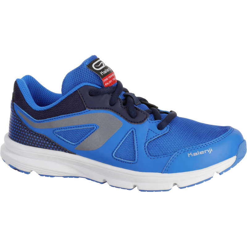 KALENJI EKIDEN ACTIVE KID RUNNING LACEUP SHOE BLUE