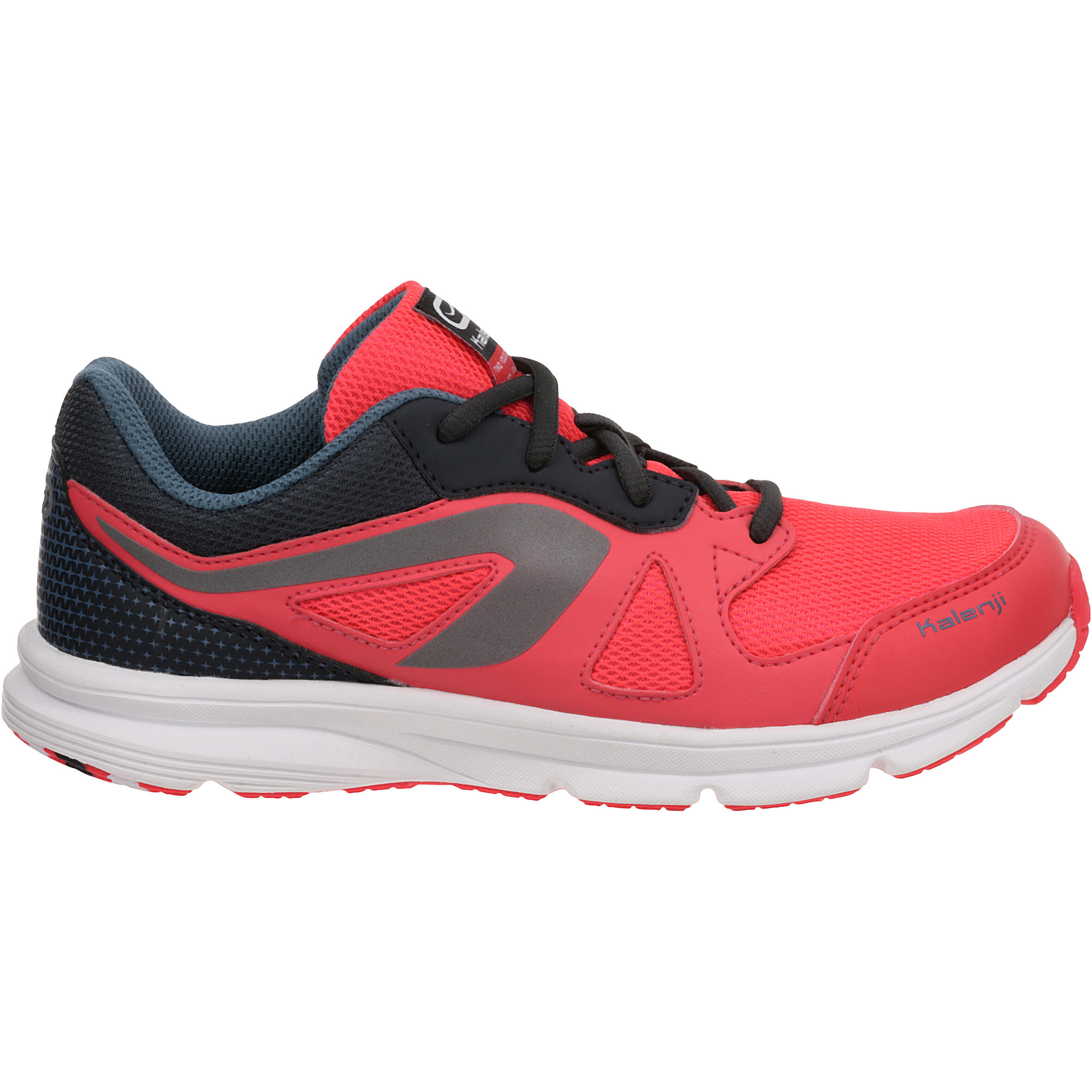 EKIDEN ACTIVE KIDS LACE-UP RUNNING SHOE - PINK GREY 2/13