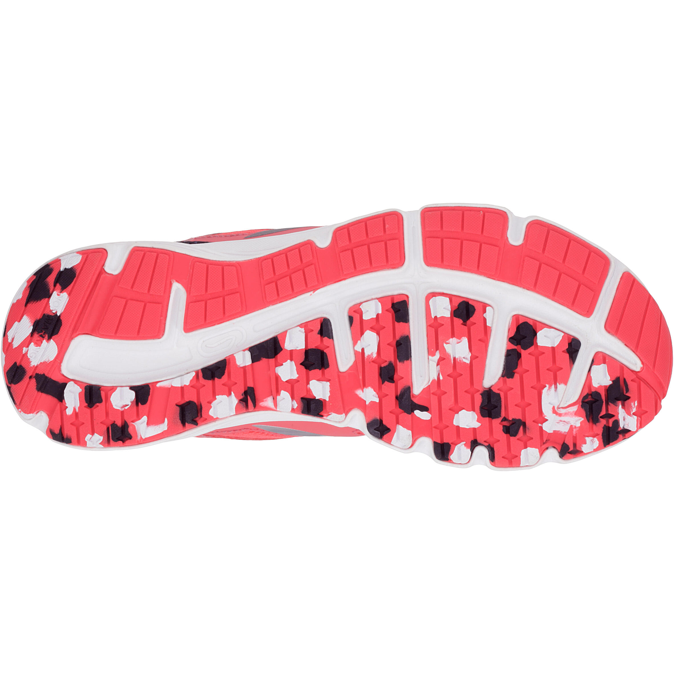 EKIDEN ACTIVE KIDS LACE-UP RUNNING SHOE - PINK GREY 12/13
