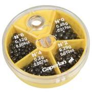 CAJA DISTRIBUIDORA PESCA SINKER BOX 4 C hendido