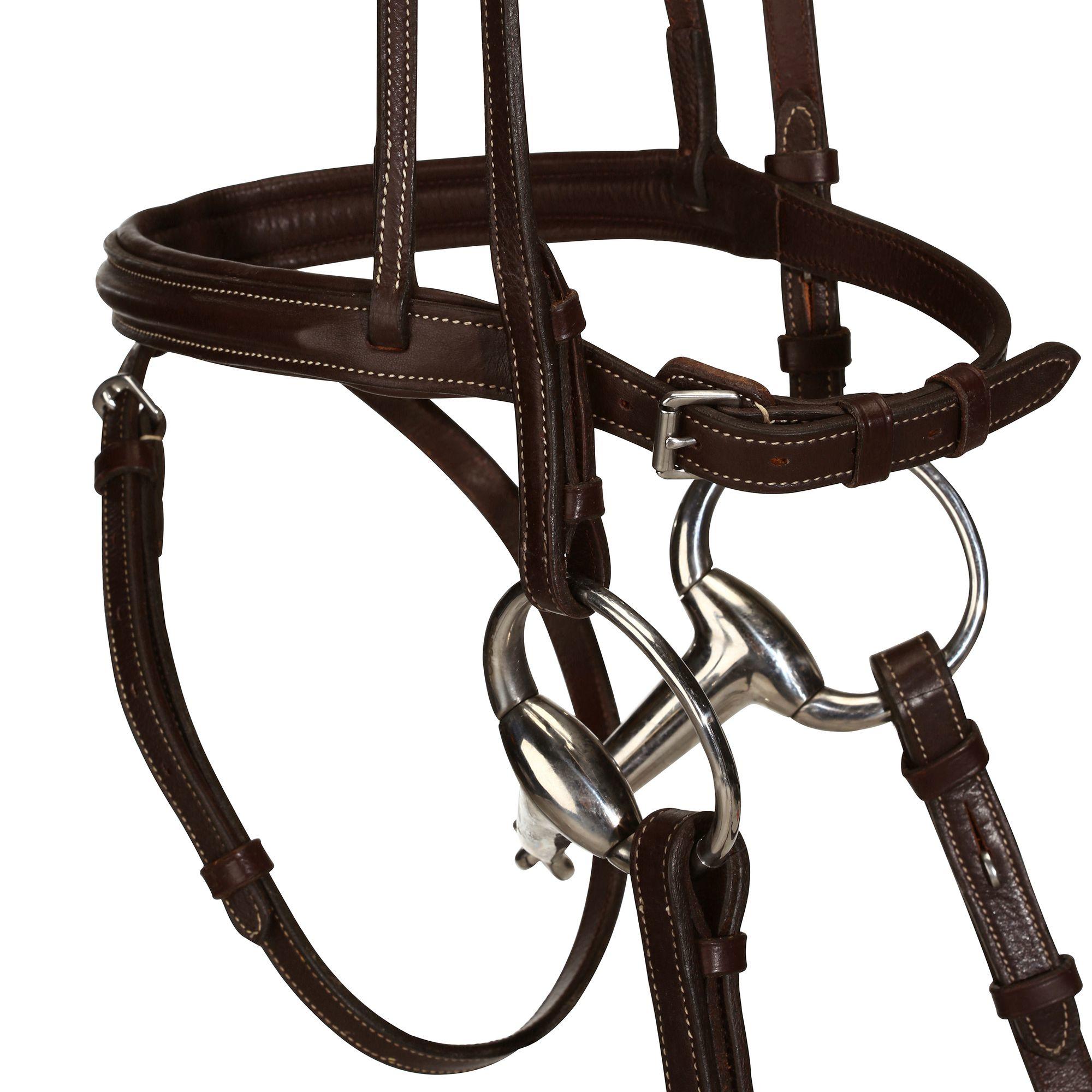 Recall Horse Riding Bridle + Reins For Horse/Pony - Brown 9/19