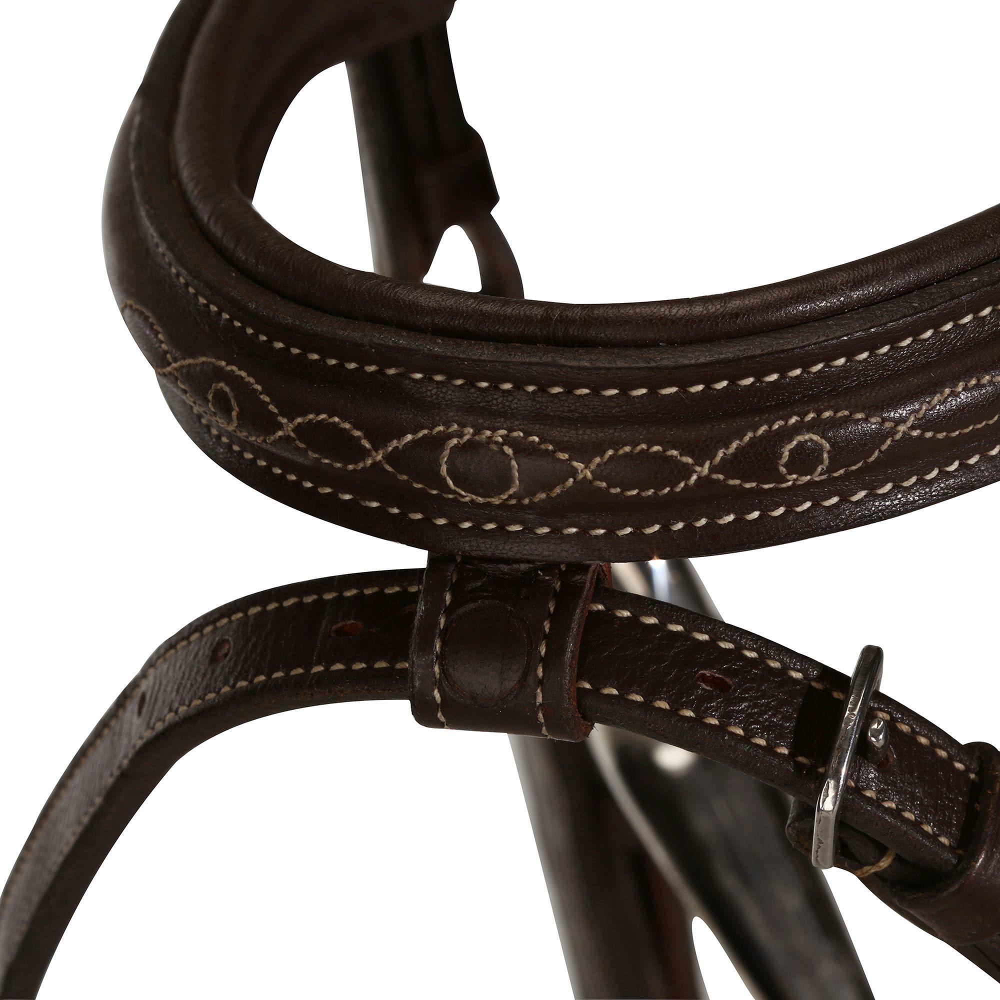 Recall Horse Riding Bridle + Reins For Horse/Pony - Brown 8/19