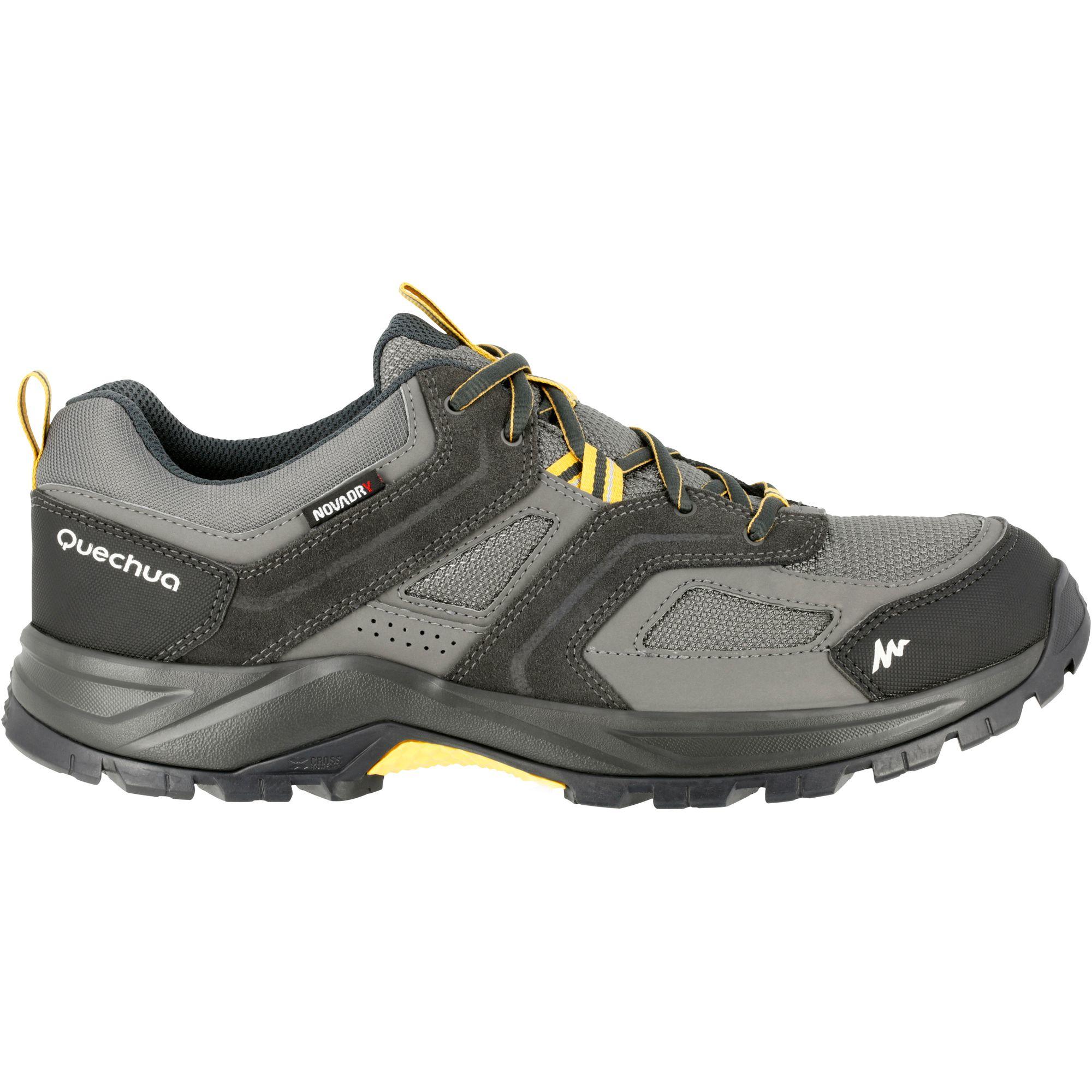 Arpenaz 100 Men's Waterproof Hiking Shoes Brown  12/13