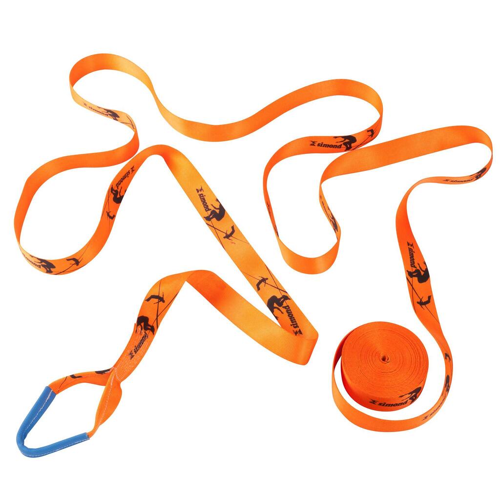 SLACKLINE JUMP NEON CORAL