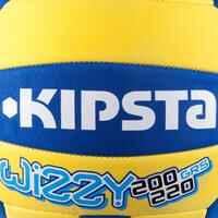 Wizzy Volleyball for 6-9 Year Olds 200-220g - Yellow/Blue