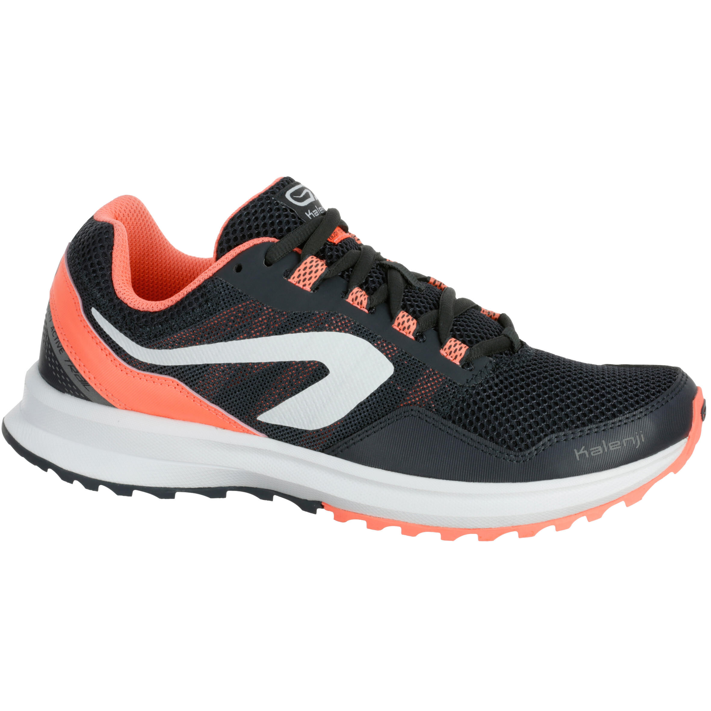 KALENJI Ekiden Active Trail Women’s Trail Running Shoes - Black