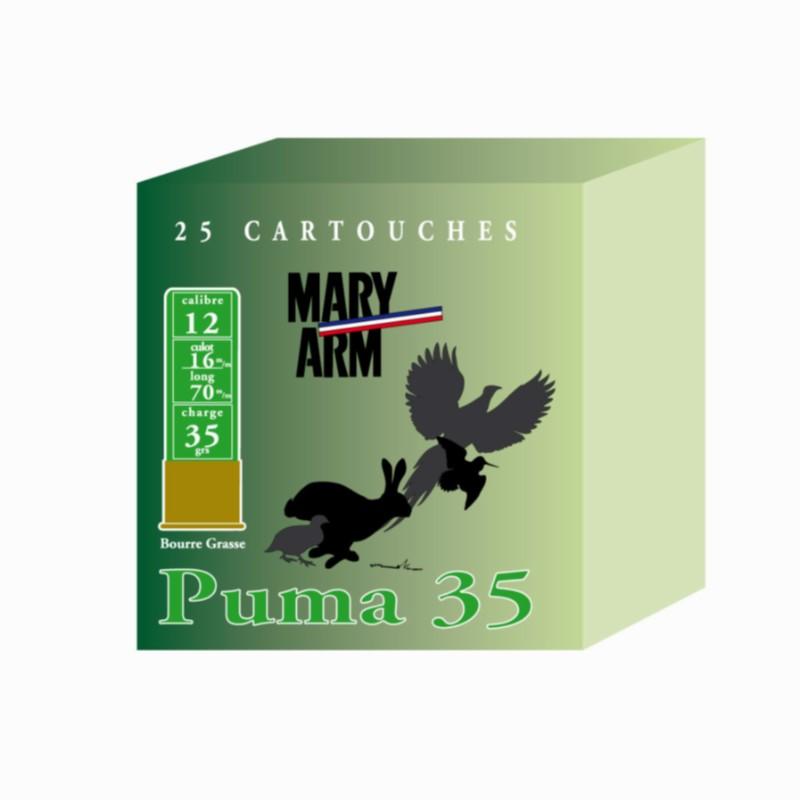 Cartouche Mary Puma 35BG Pb6 X 25