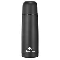 0.7 L stainless steel insulated hiking bottle - - Black