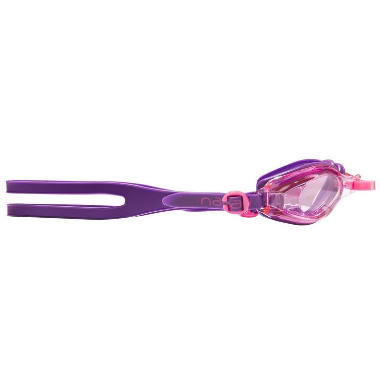 SWIMMING GOGGLES 100 SIZE S AMA - PURPLE PINK