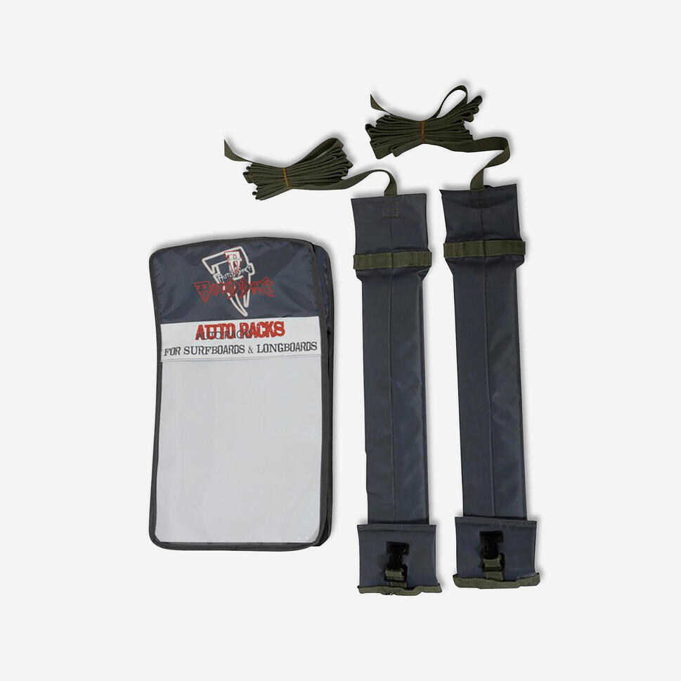 Soft dakdragers voor 1 surfboard SURFSYSTEM Decathlon.nl