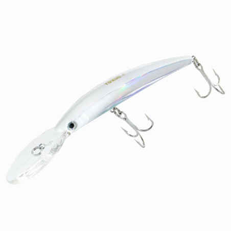 Crystal Deep Diver 110 Trolling Lure - White