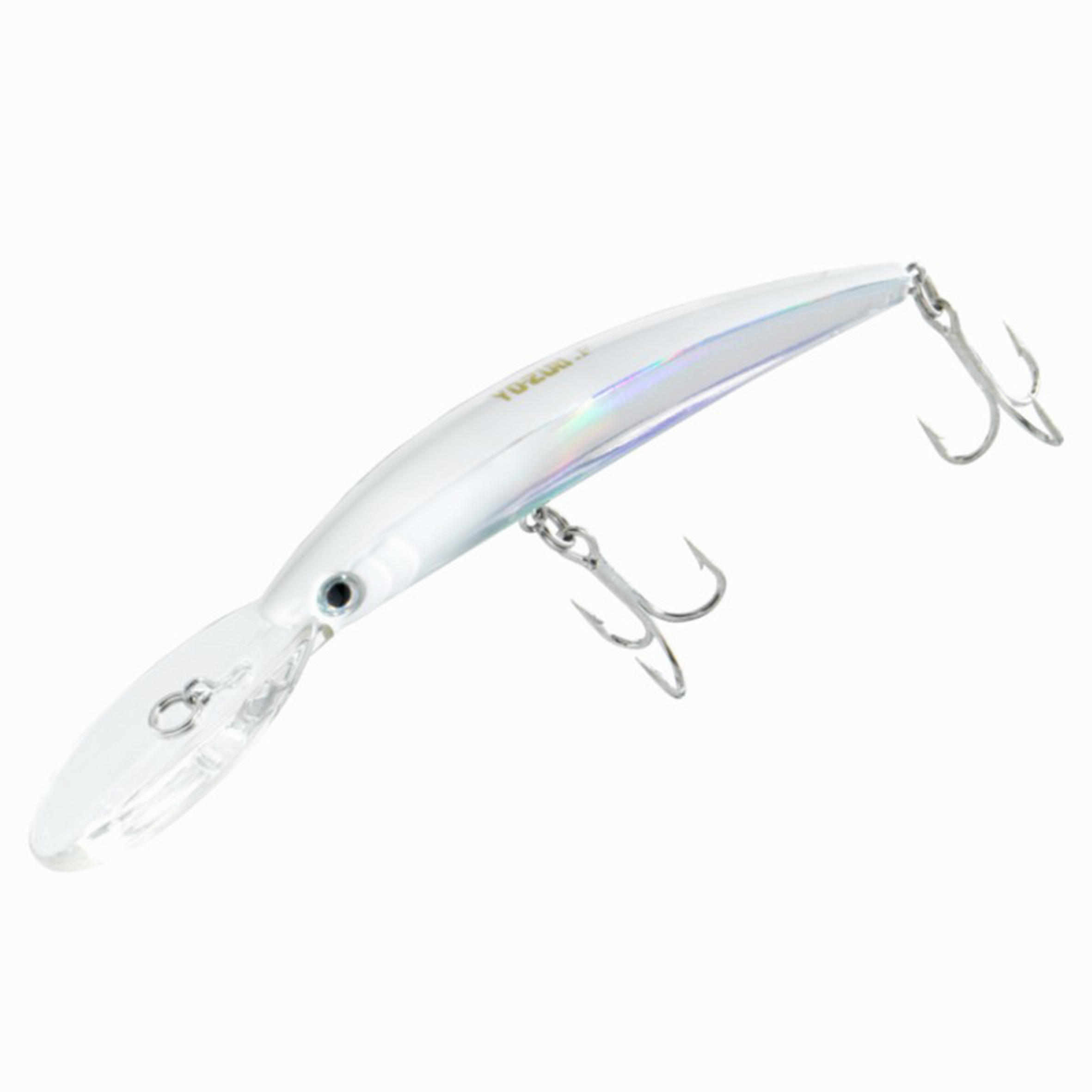 Leurre Crystal Deep Diver 110 Blanc Pêche À La Traine