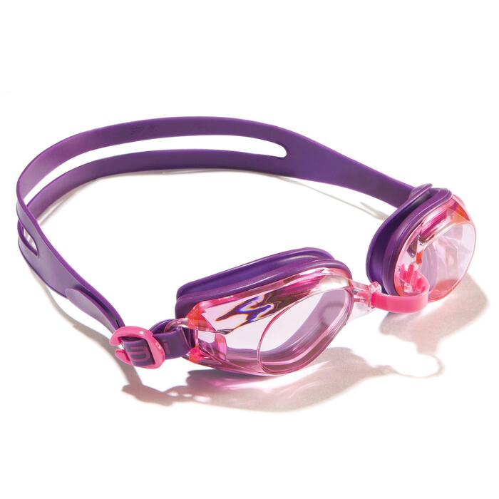 Swimming Goggles Nabaiji Clear Lenses Ama 100 S Purple Pink
