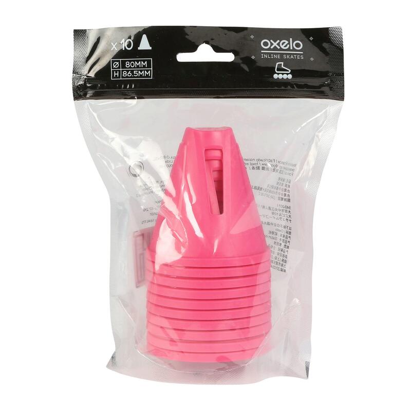 Slalom Konisi - 10'lu - Pembe