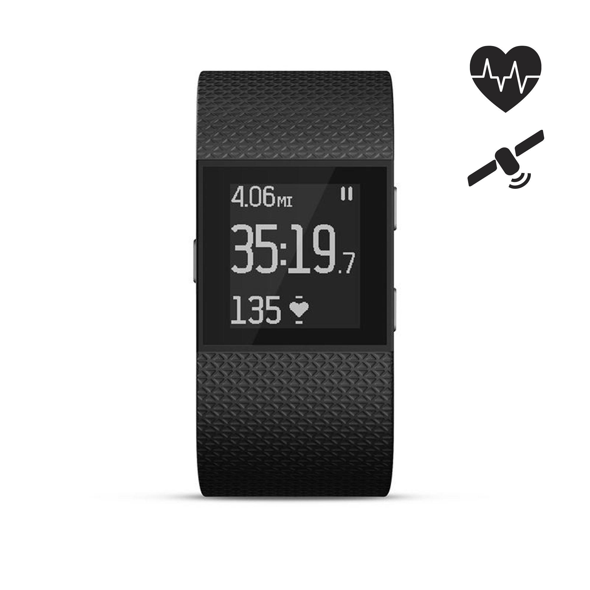 Relógio de fitness surge preto (tamanho l)