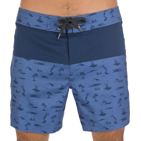 Guethary men’s short swimming shorts - Icons grey - Decathlon
