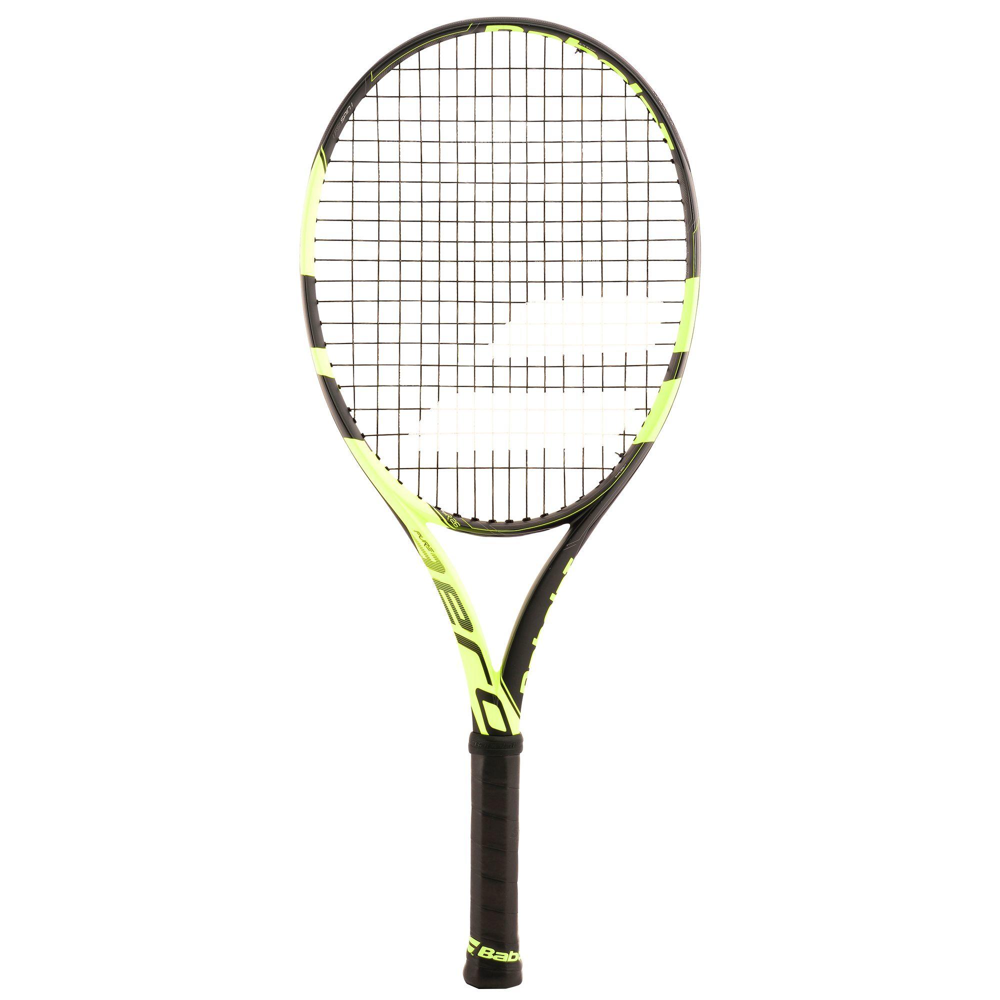 Pure Aero 26 Kids Tennis Racket Black Yellow Decathlon