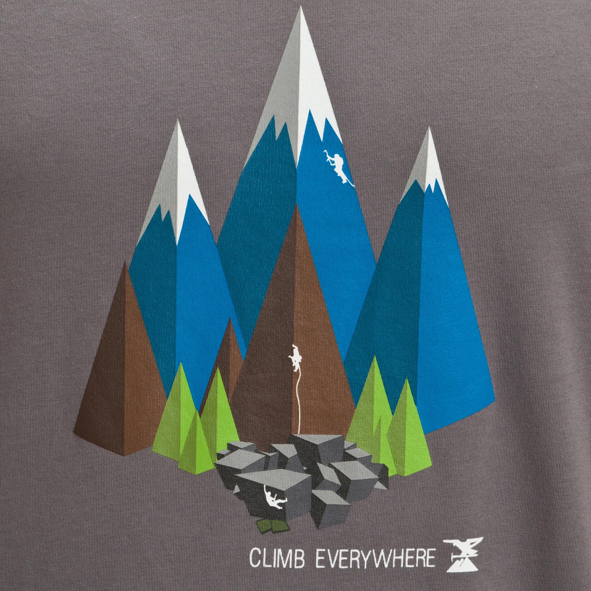 CLIMB EVERYWHERE MAN T-SHIRT 2/10