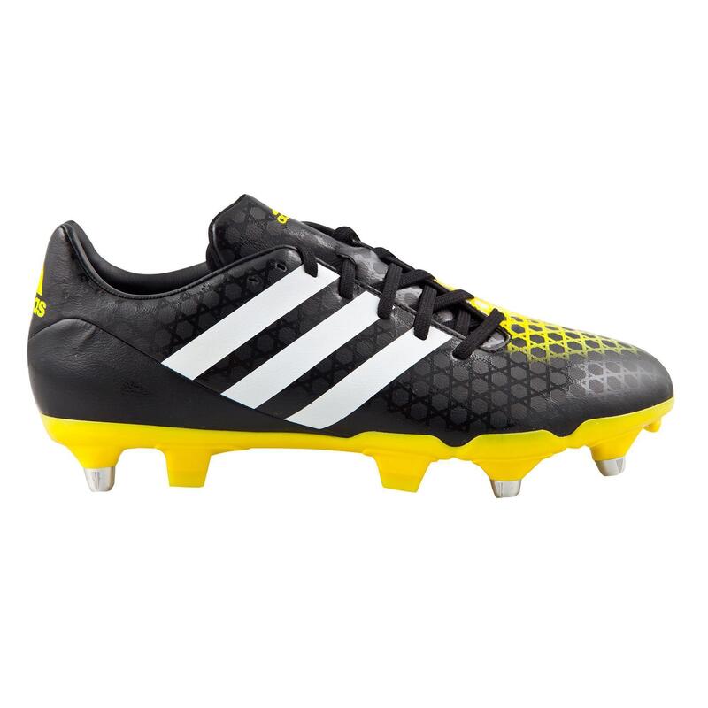 Chaussure rugby adulte Incurza SG ( 6 ) noir jaune