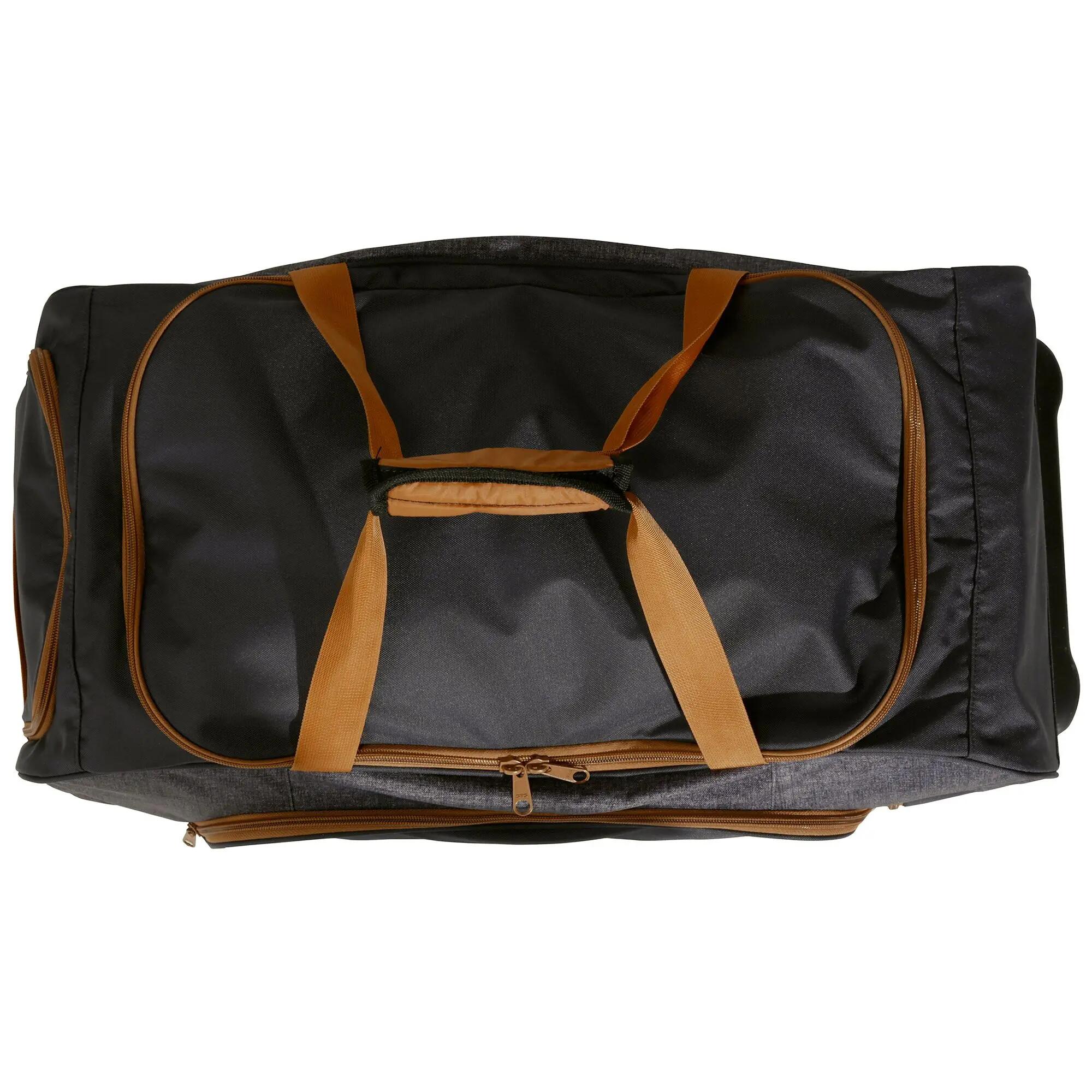 Trolley Bag For Horse Riding Gear 80L - Grey/Camel 12/21