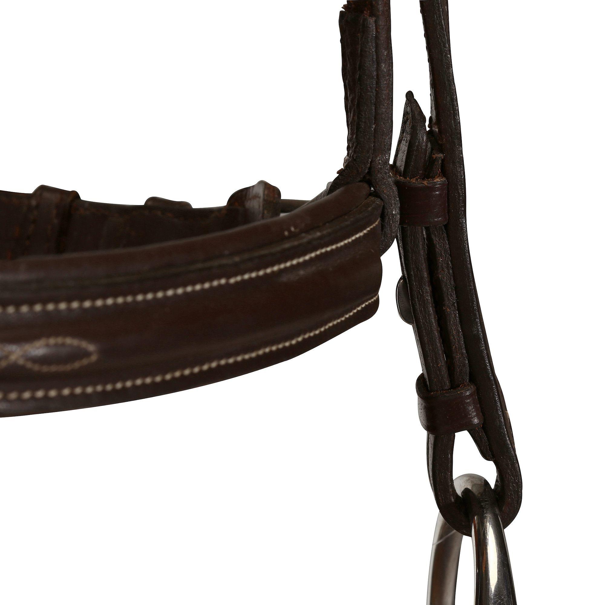 Recall Horse Riding Bridle + Reins For Horse/Pony - Brown 10/19