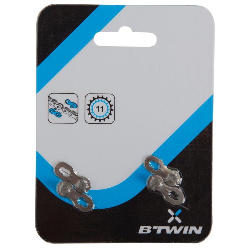 LOT DE 2 ATTACHES RAPIDES 11 VITESSES