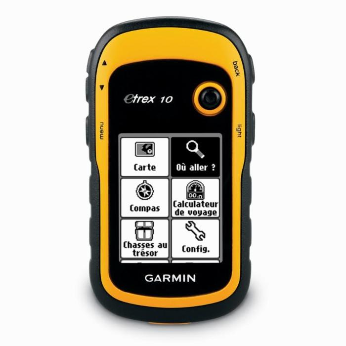 Gps Senderismo Etrex 10 navegador garmin 0100097000 sistema negro para excursionismo deportivo mano 2.2 mapa base mundial pantalla 22 141.7g