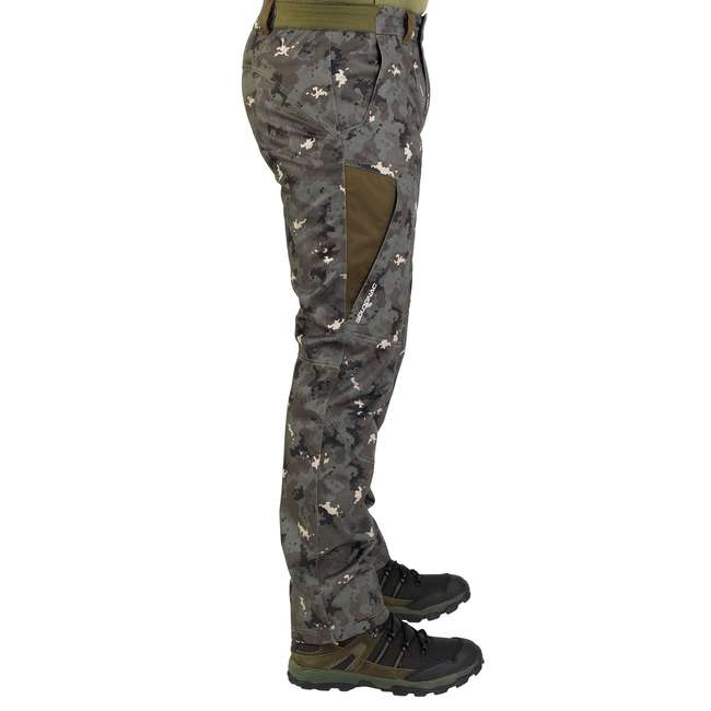 SOLOGNAC 500 Warm Waterproof Hunting Trousers Camouflage...