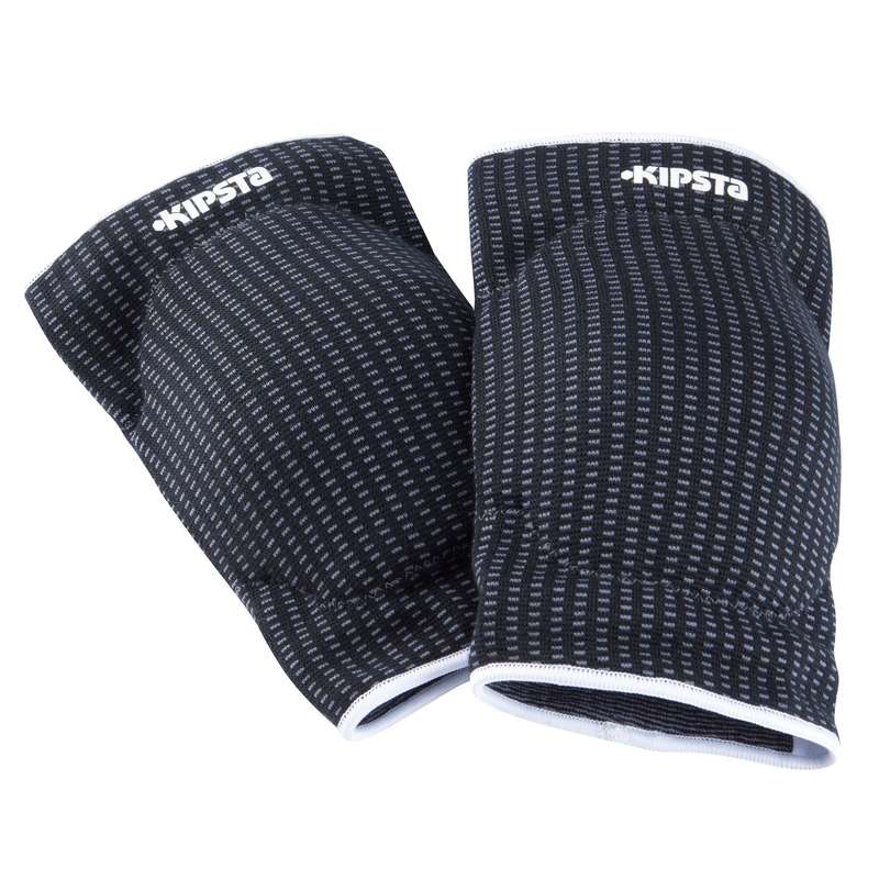 ALLSIX V 500 Volleyball Knee Pads Black Grey Decathlon