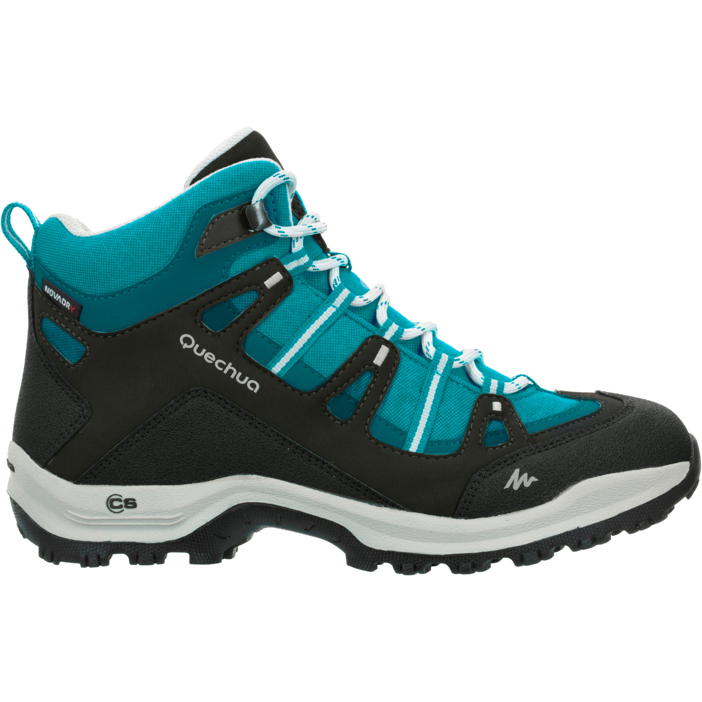 Arpenaz 100 Mid Wtp Women's Hiking Boots - Blue 1/15