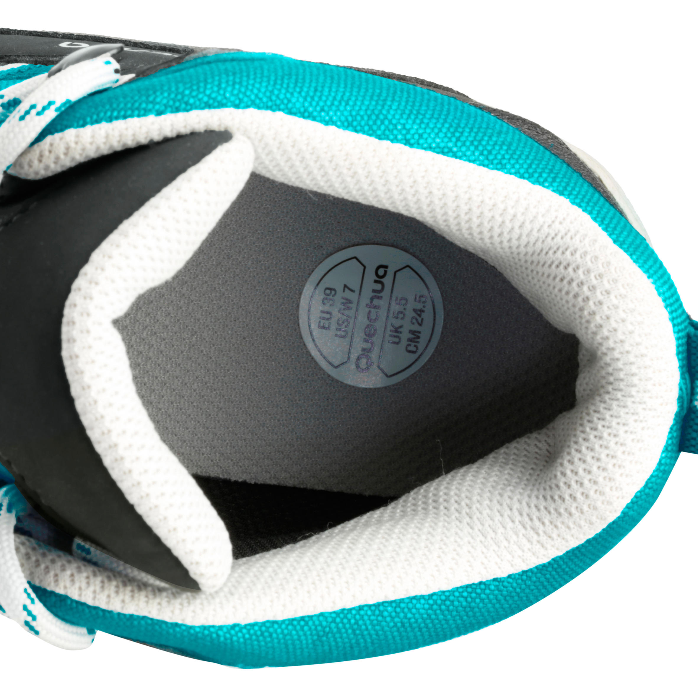 Arpenaz 100 Mid Wtp Women's Hiking Boots - Blue 14/15
