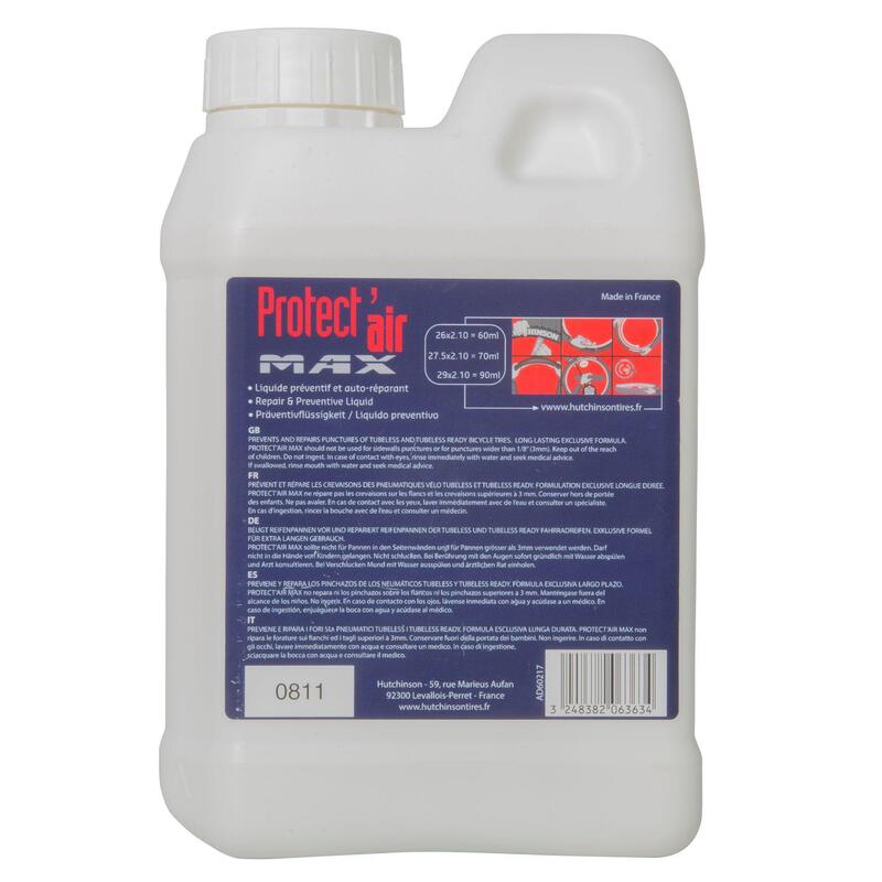 ANTILEKVLOEISTOF VOOR FIETSBANDEN - PROTECT'AIR MAX TUBELESS 1L