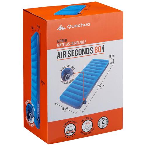 Matelas Gonflable De Camping Air Seconds 80 1 Pers Pour Les Clubs Et Collectivites Decathlon Pro