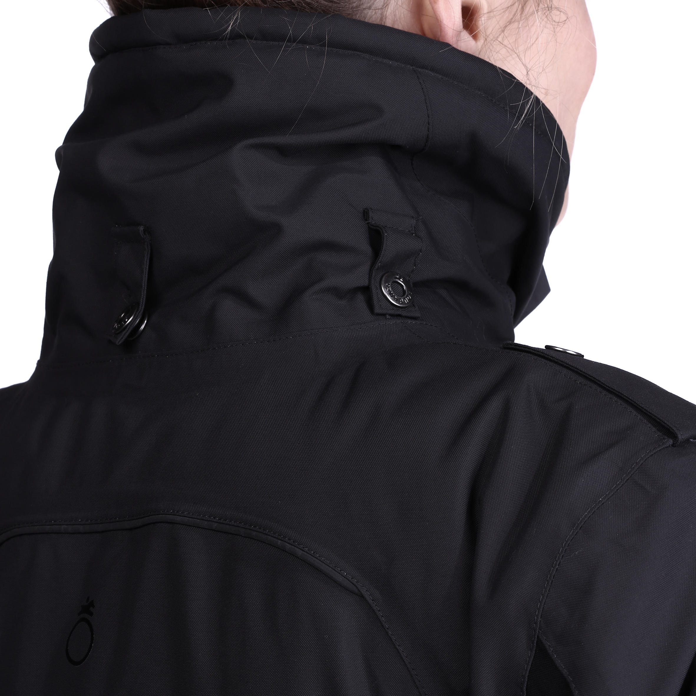 Paddock Women's Warm Horse Riding Parka - Dark Grey 7/30