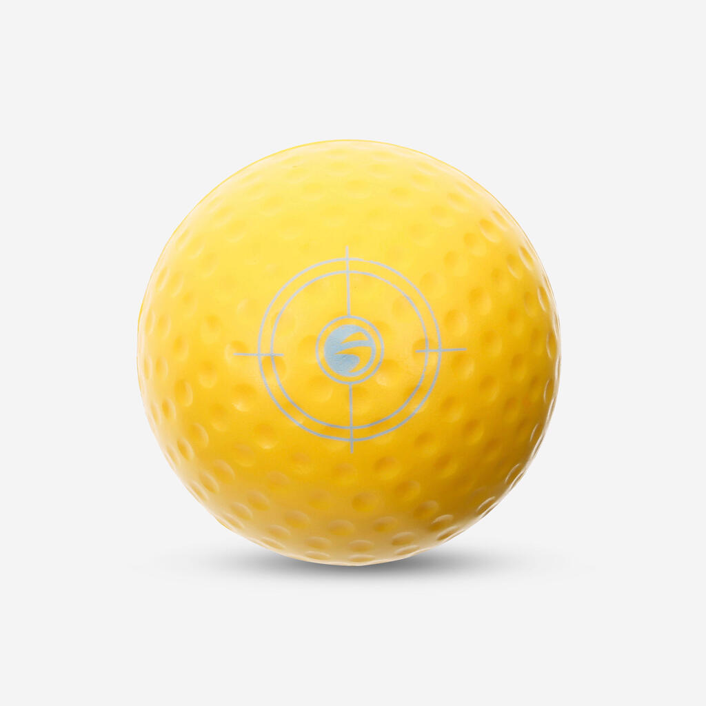 Kids' golf foam ball x1 - INESIS coral pink