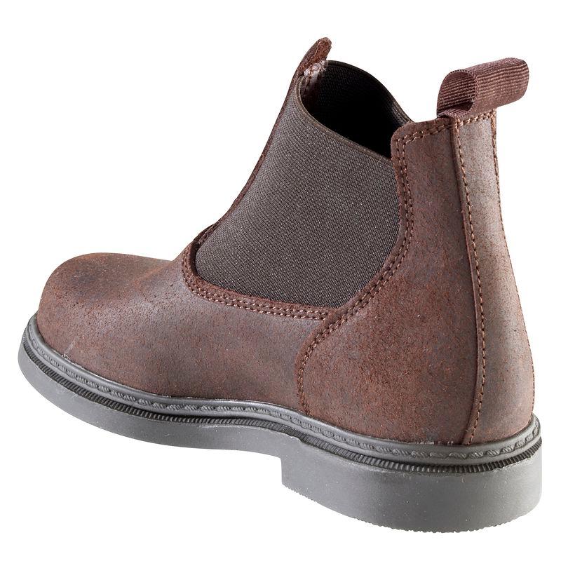 Boots équitation adulte CLASSIC marron - tailles 30 à 44