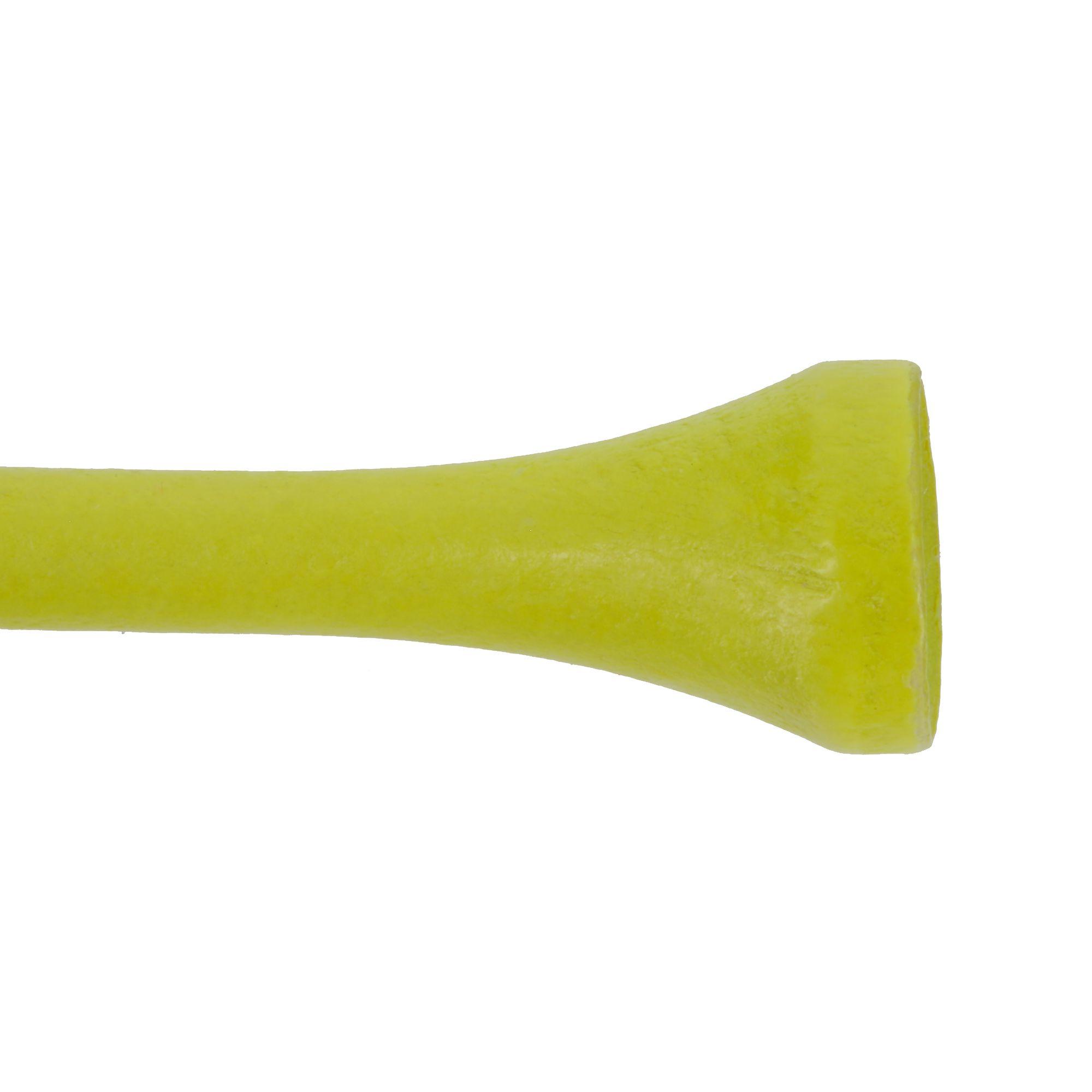 69 mm Wooden Tee x 25 - Yellow 4/5