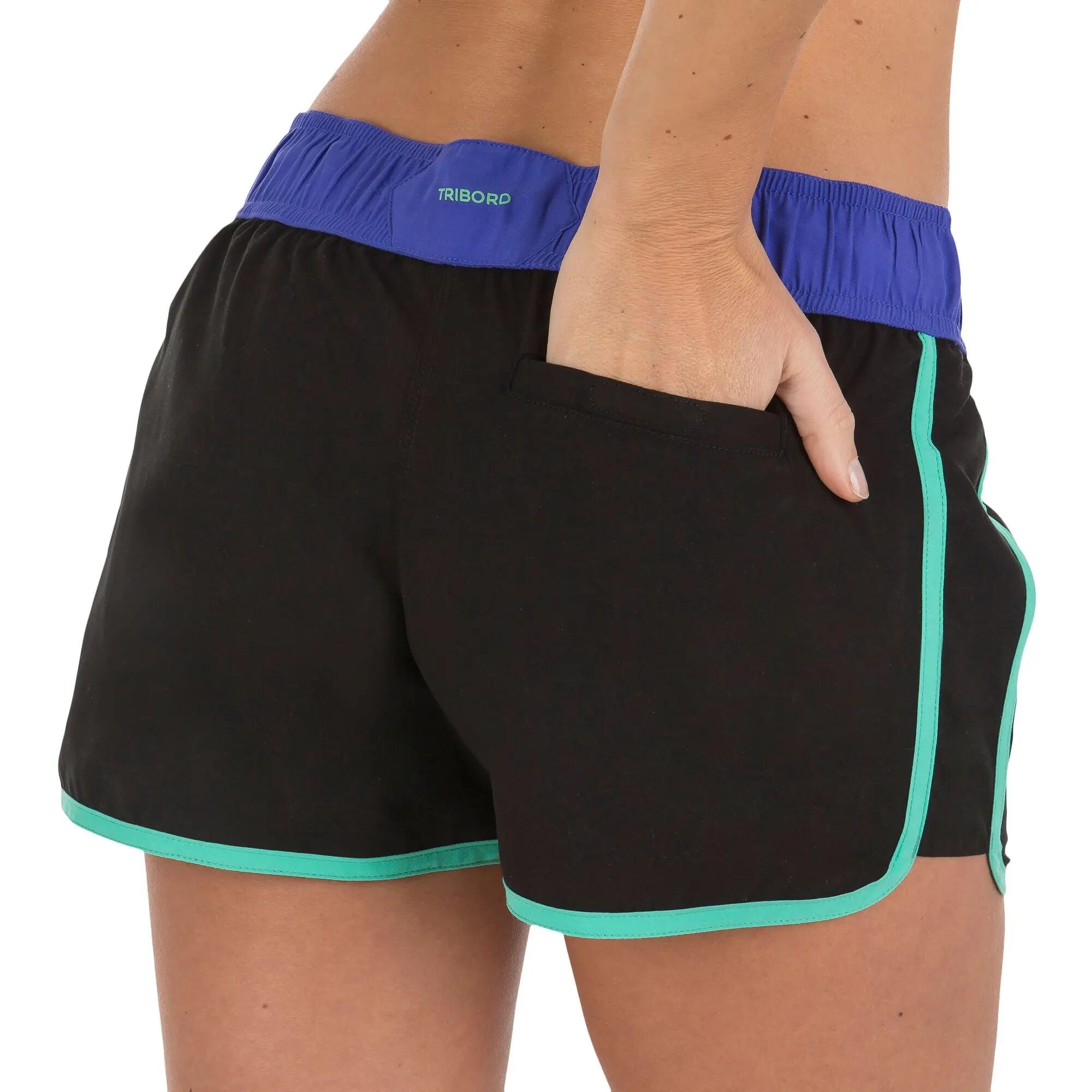 TINI COLORB Women's Boardshorts With Drawstring And Elasticated Waistband 6/15