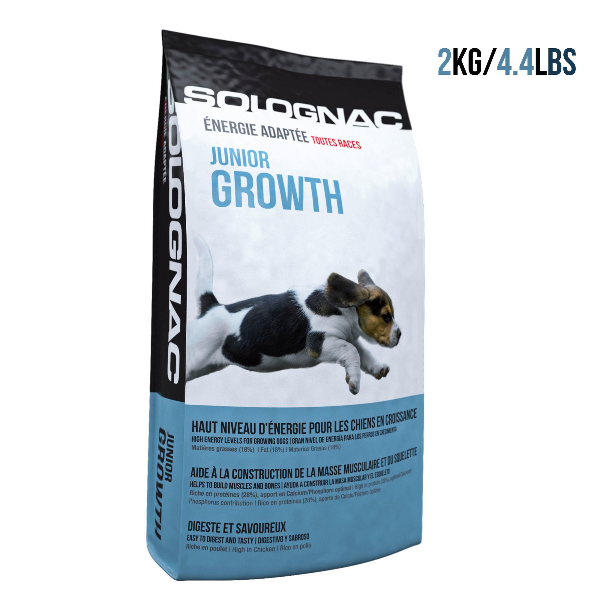 Alimentation Chien Junior Growth 12kg Solognac Decathlon
