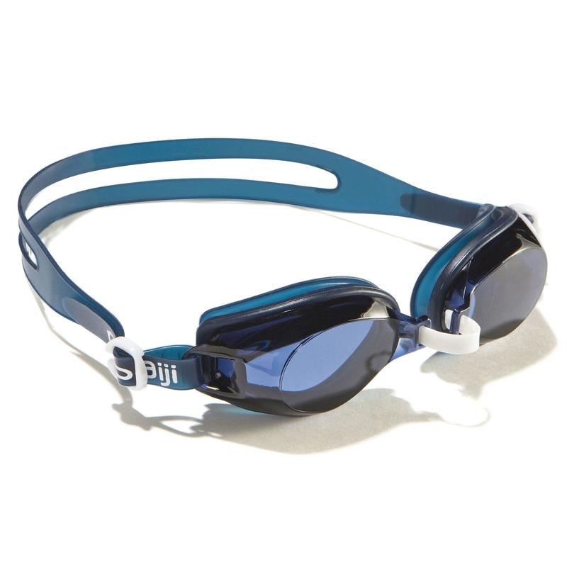 แว่นตาว่ายน้ำรุ่น AMA 700 ขนาด L (สีฟ้า/ขาว)