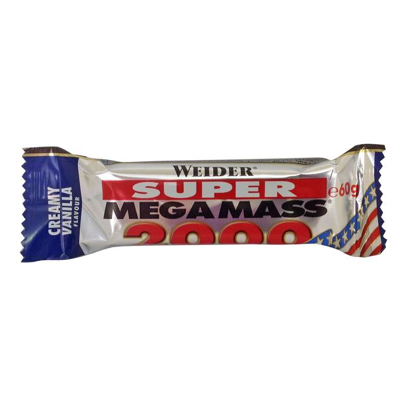 WEIDER Super Mega Mass 2000 Protein Bar 60g - Vanilla ...