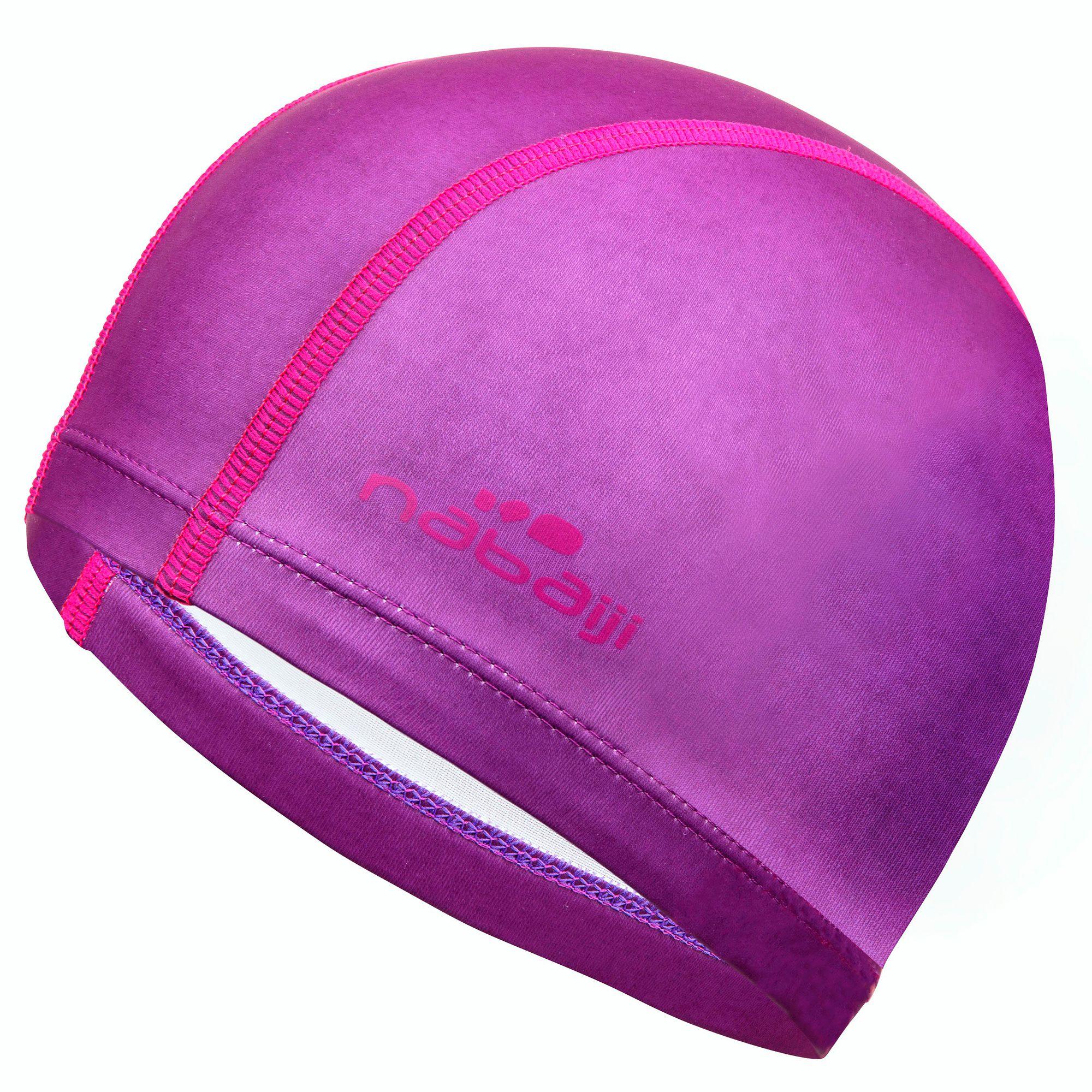 Silicone Plain Mesh Swim Cap - Dark Blue 4/12