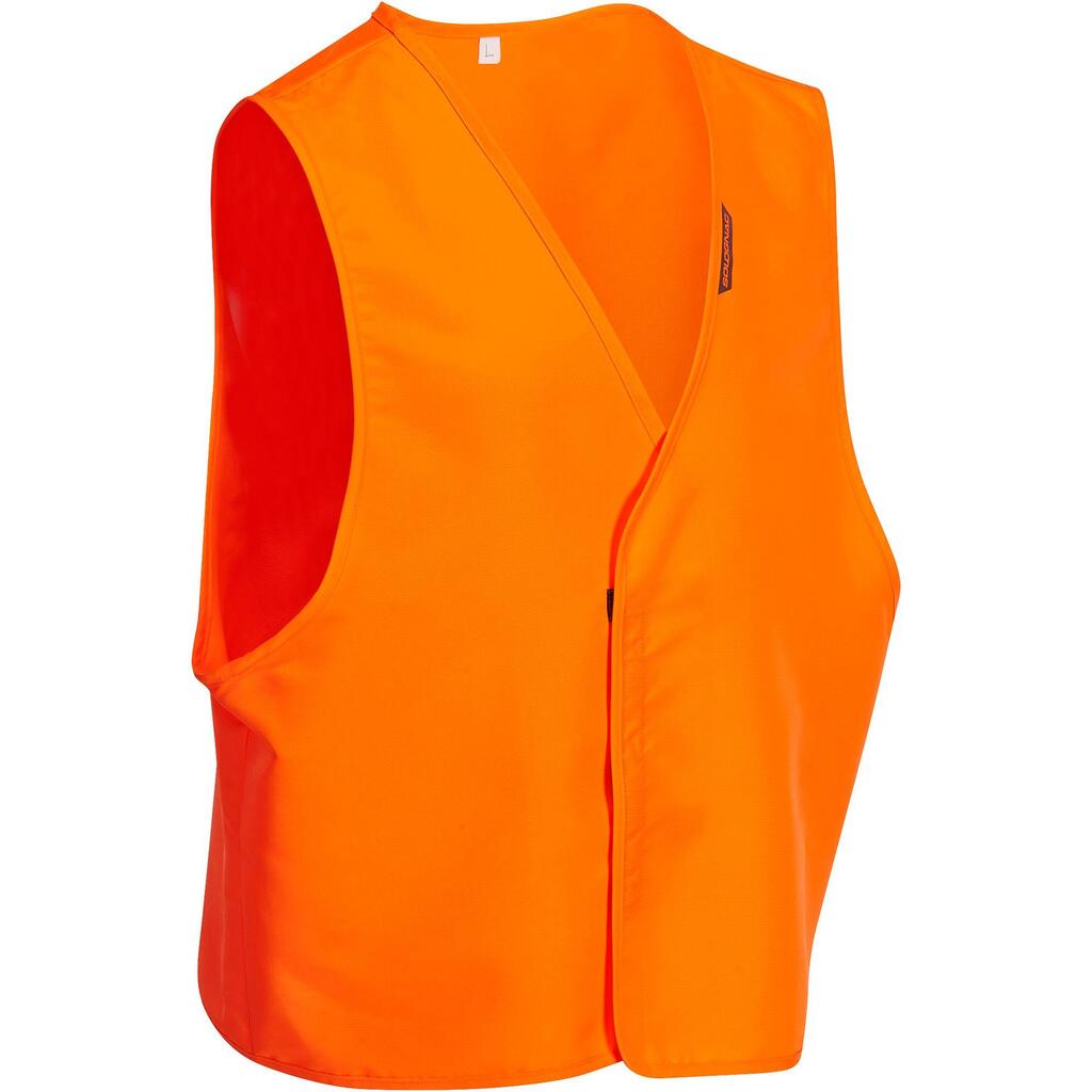 Kids' High Visibility Neon Bib - Orange