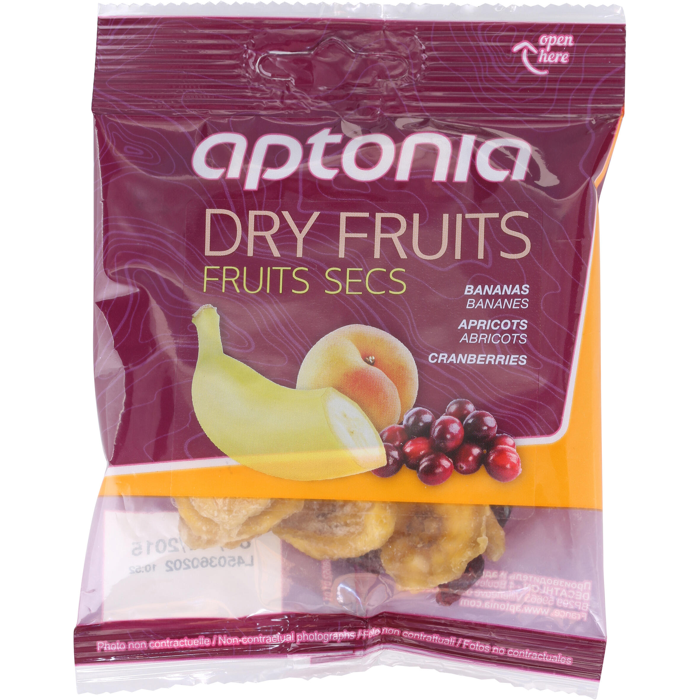 Dried Fruits - Banana/Apricot/Cranberry 1/5
