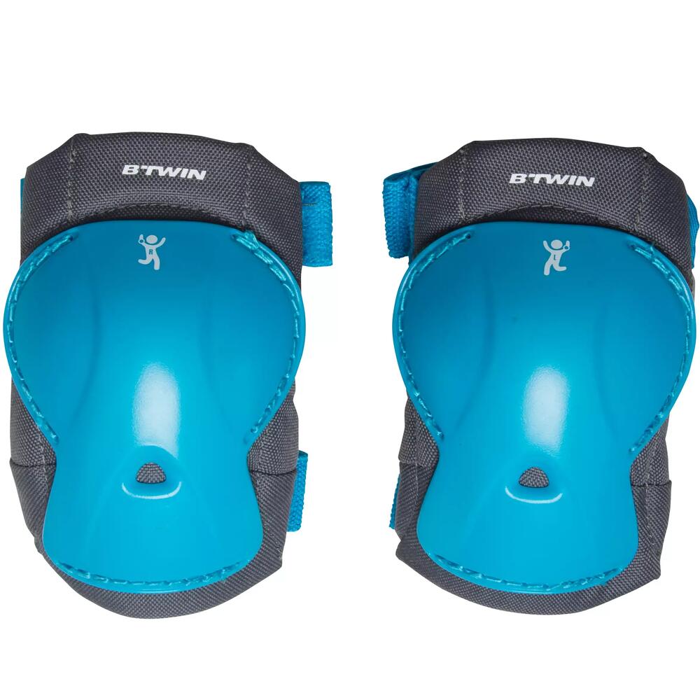 KIT PROTEZIONI BICI BAMBINO XS AZZURRE