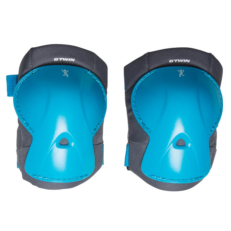 Kids' Elbow and Knee Pads for Cycling XS - Blue